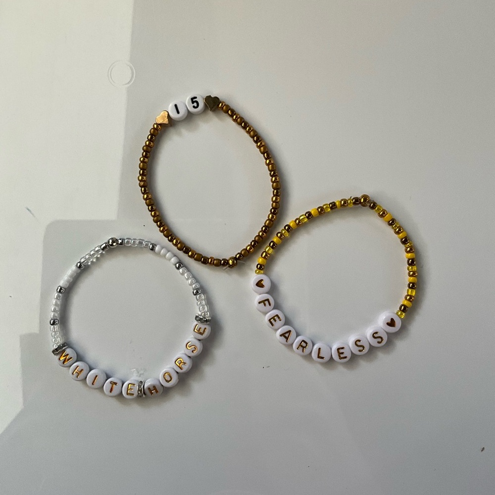 Fearless Pack Of 3 Bracelets